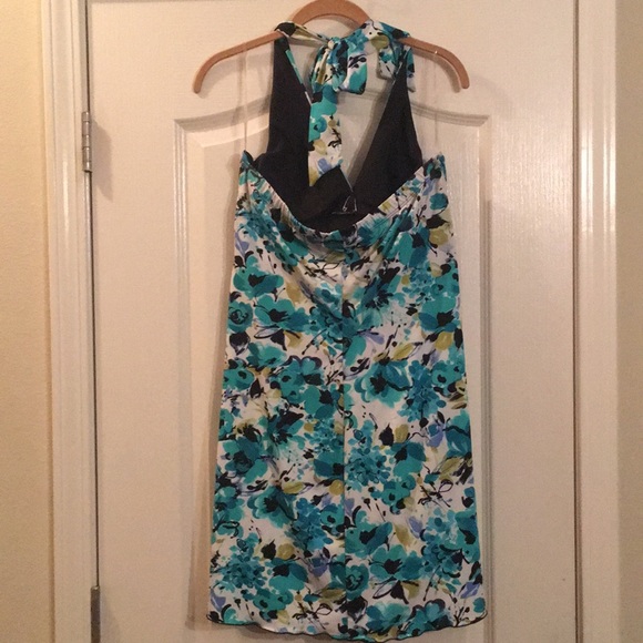 Floral halter style summer dress - Picture 2 of 4
